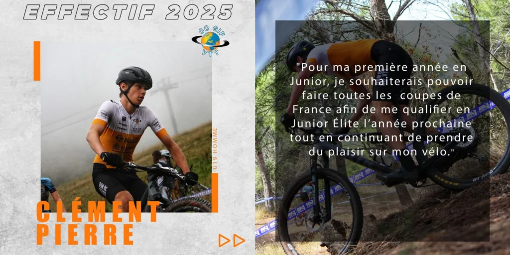 Clément Pierre U19 team 2025