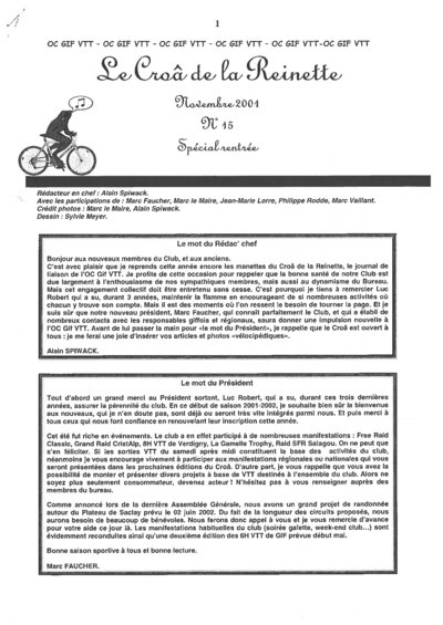 Croa n°15