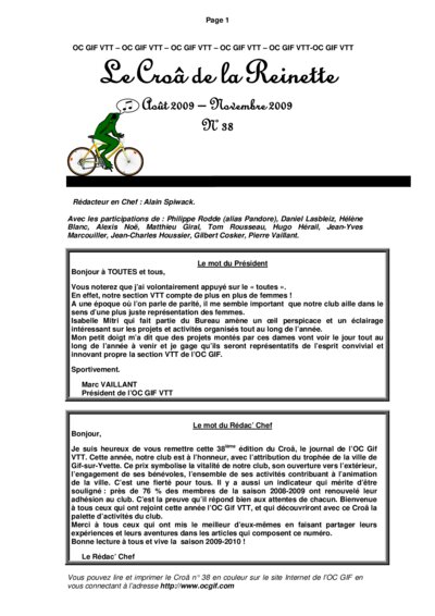 Croa n°38
