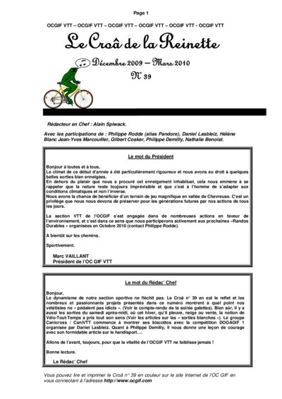 Croa n°39