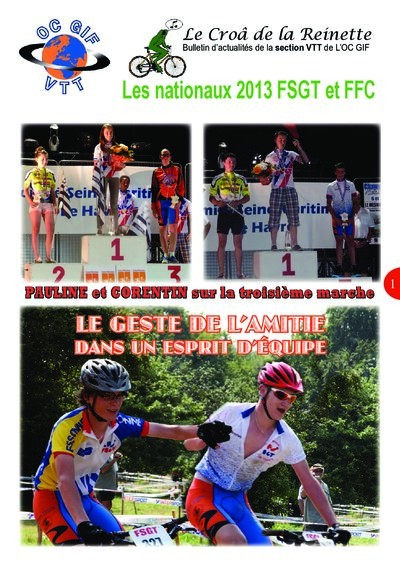 Croa n°49 bis National FSGT